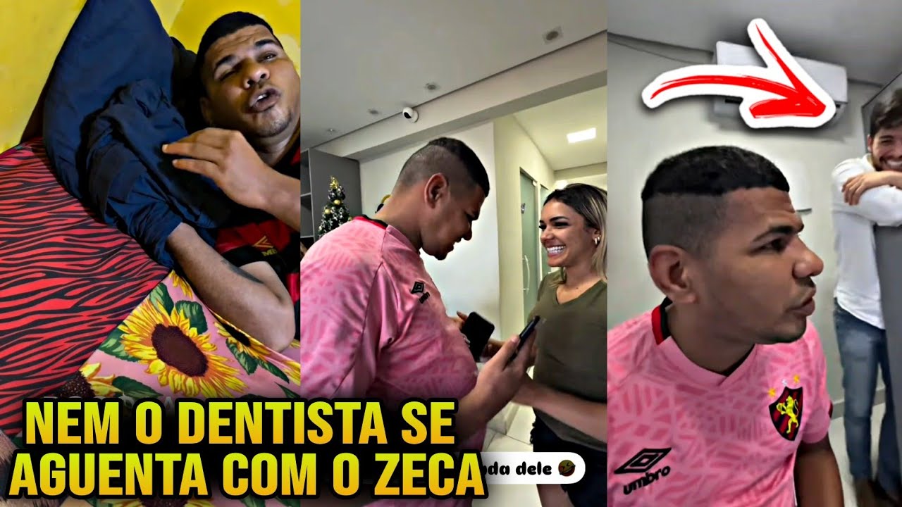 🤣 NEM O DENTISTA SE AGUENTA COM O ZECA + DAMARES CHAMOU ELE PRA ACADEMIA