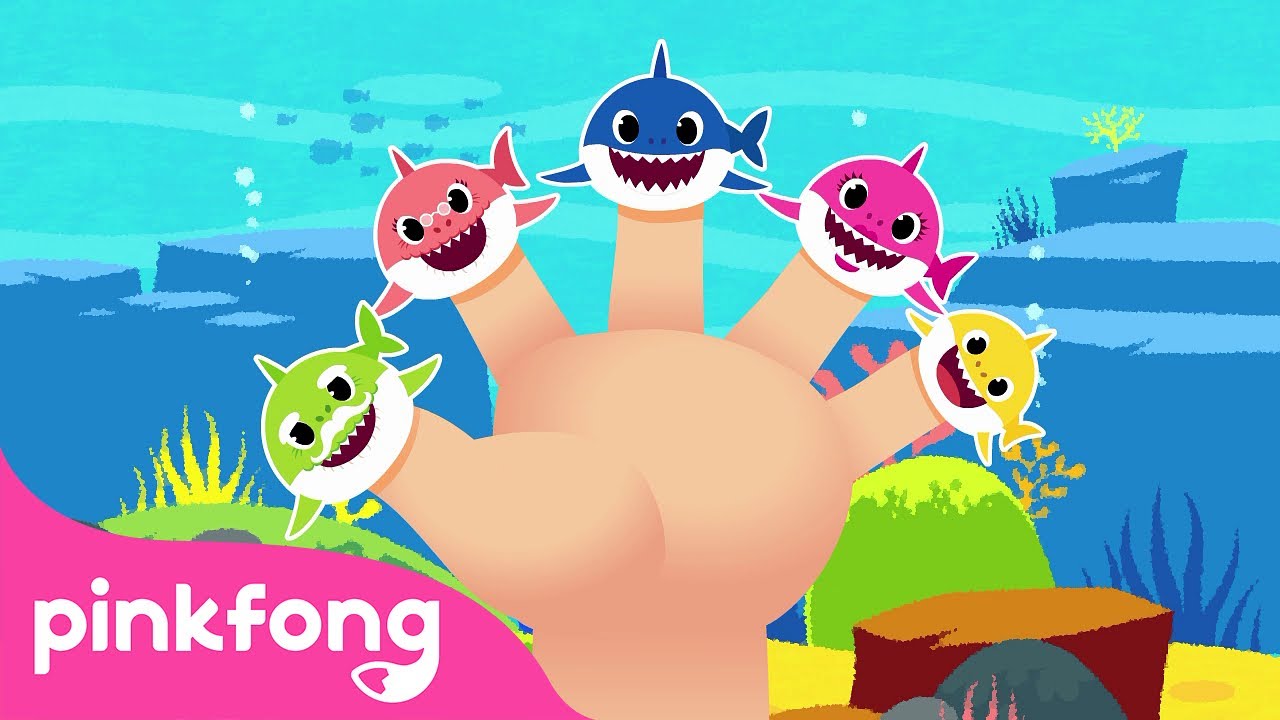 [NEW] Keluarga Jari Hiu | Shark Finger Family | Nyanyi sama Baby Shark | Pinkfong & Baby Shark