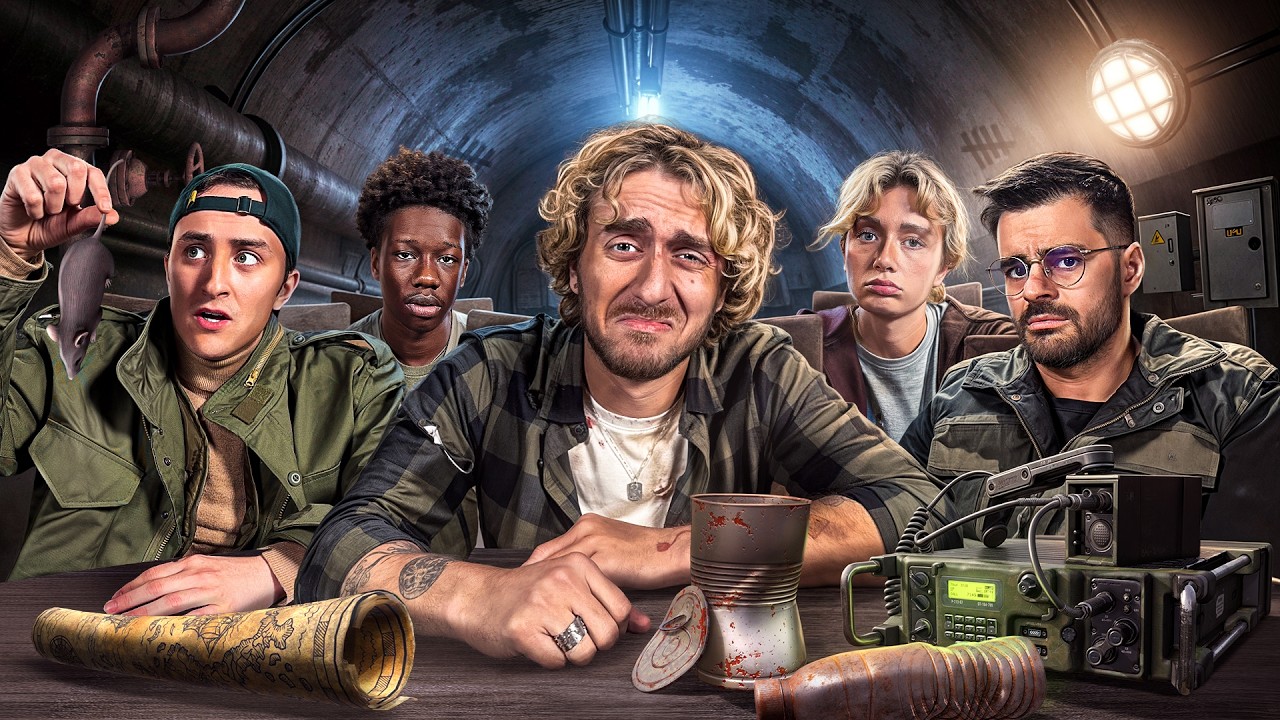 Le Dernier Qui Survit Au Bunker GAGNE (ft FastGoodCuisine, Hugoposé, Tsuku & Fanny)