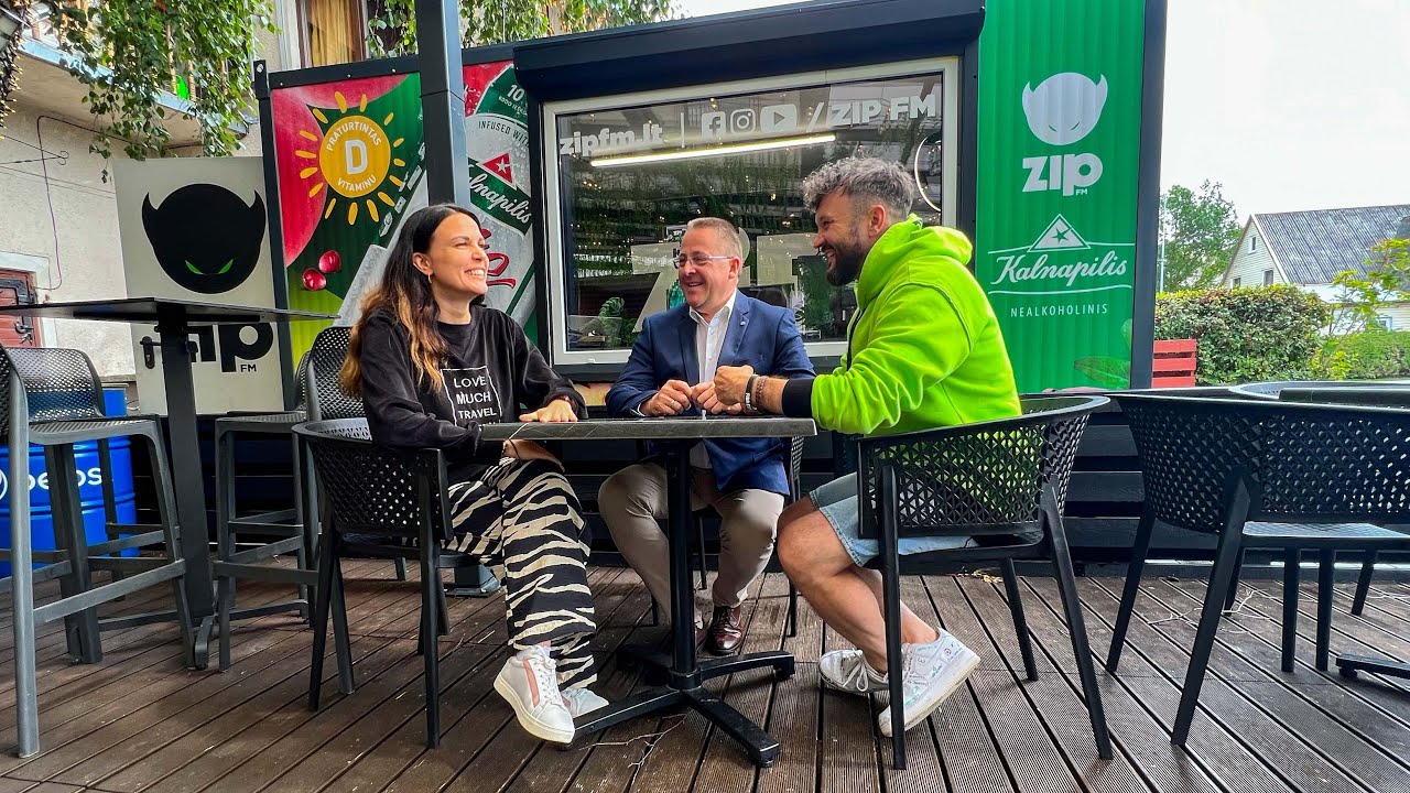 ZIP vasaros šou │svečiuose Palangos meras Šarūnas Vaitkus