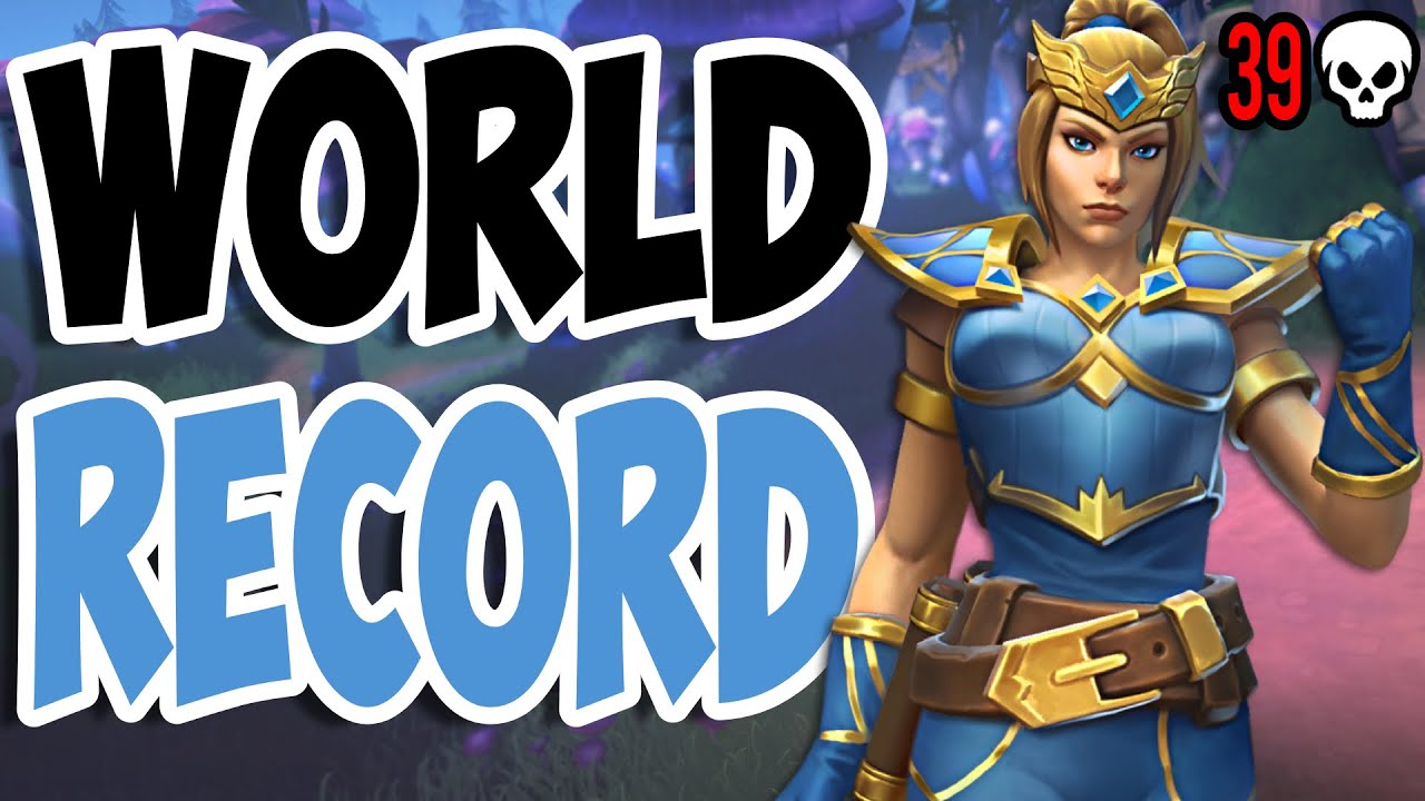 Realm Royale: WORLD RECORD Solo vs. Squads 39 Kill Game PC (Ice Staff Mage)