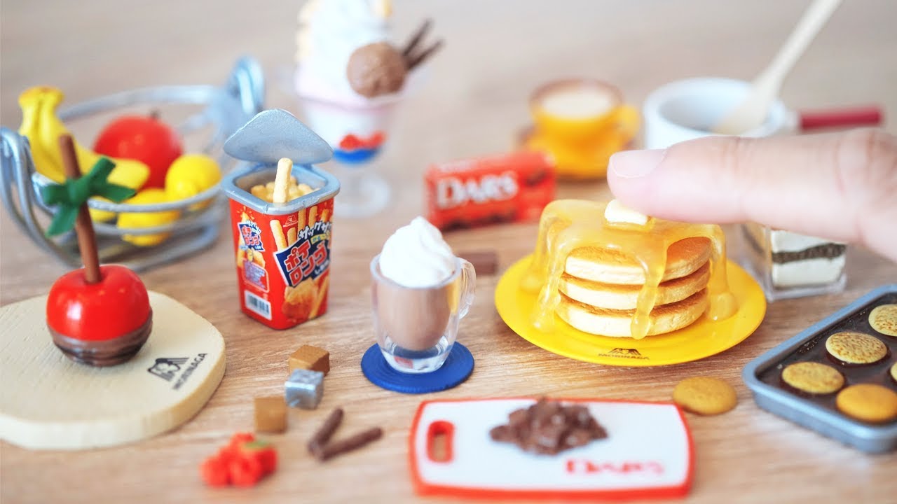 RE-MENT || UNBOXING Morinaga Sweets Recipe  - Miniature Land