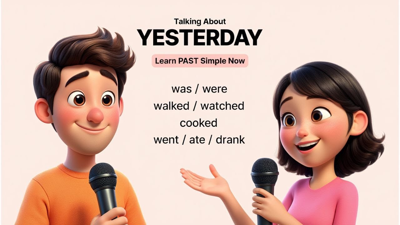 Learn English by Talking About Your Day – Past Tense Made Easy | A1-A2 Beginner | English Podcast