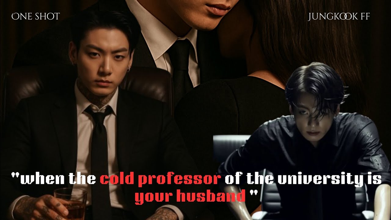 Jungkook ff/one-shot/ when the cold pressed of the university is your husband.......