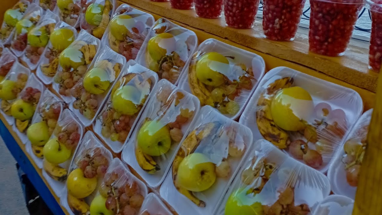 مشروع مربح طبق فاكهه ب5 جنيه تفاح وموز وعنب شاب من الصعيد يقوم بتنفيذ مشروع ناجح وفكره جديده