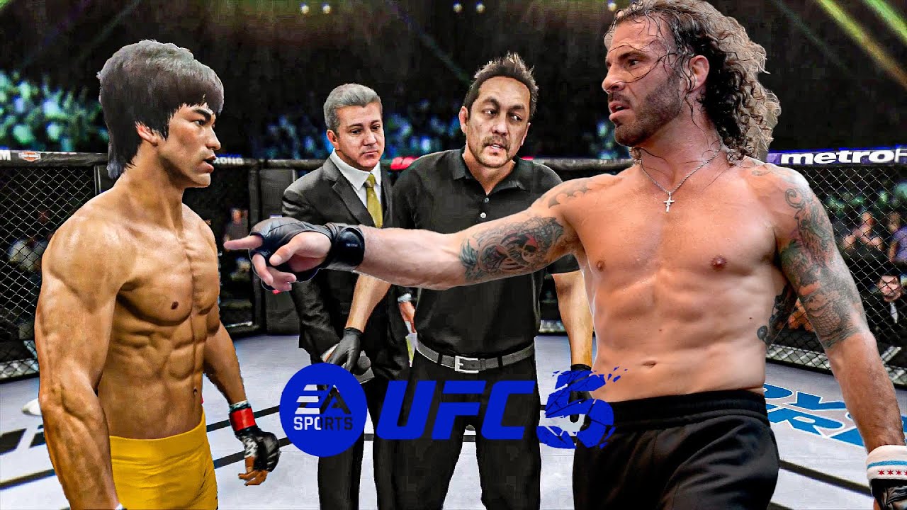 Bruce Lee vs Clay Guida   EA Sports UFC 5   Epic Fight 🔥🐲