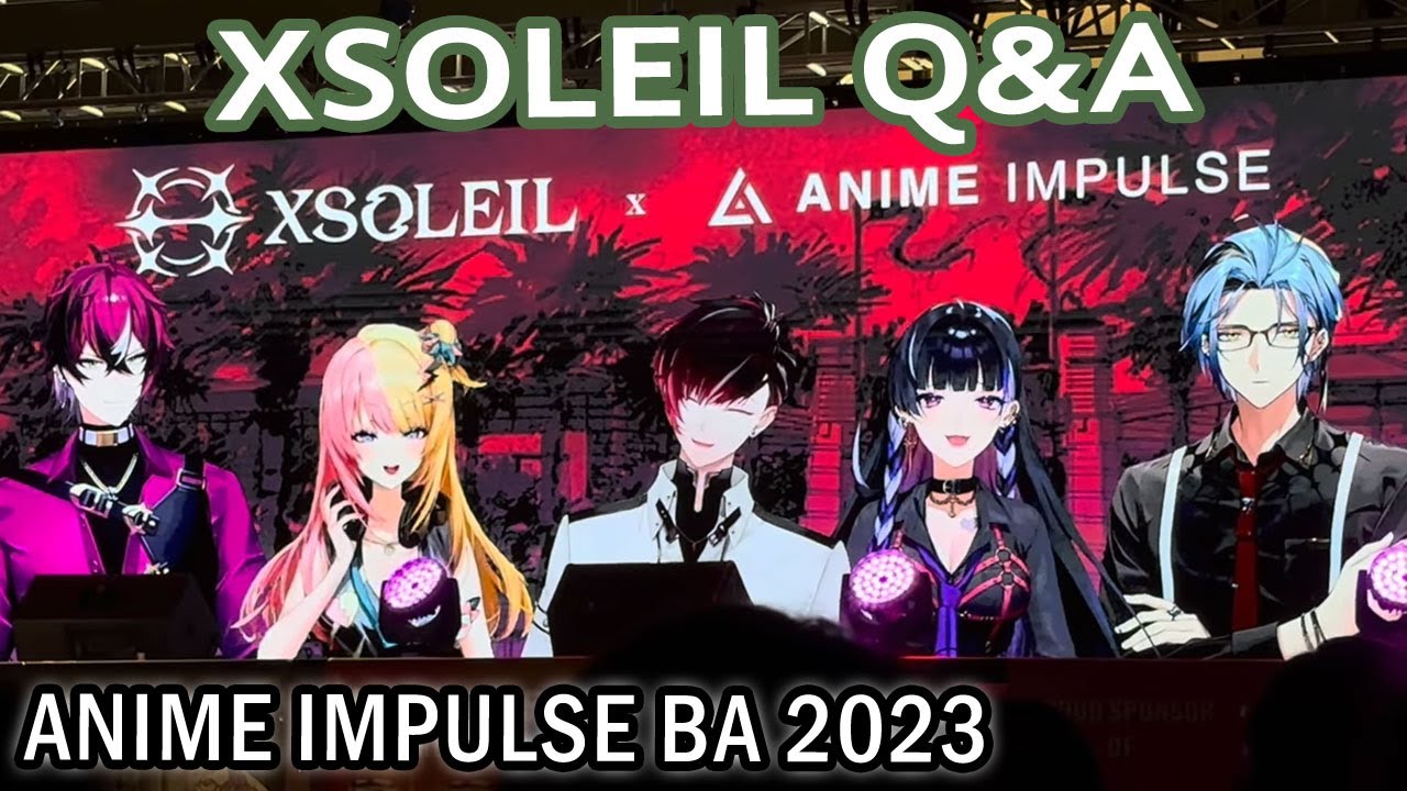 Full Throttle with XSOLEIL - Q&A Panel - Anime Impulse BA 2023【NIJISANJI EN】