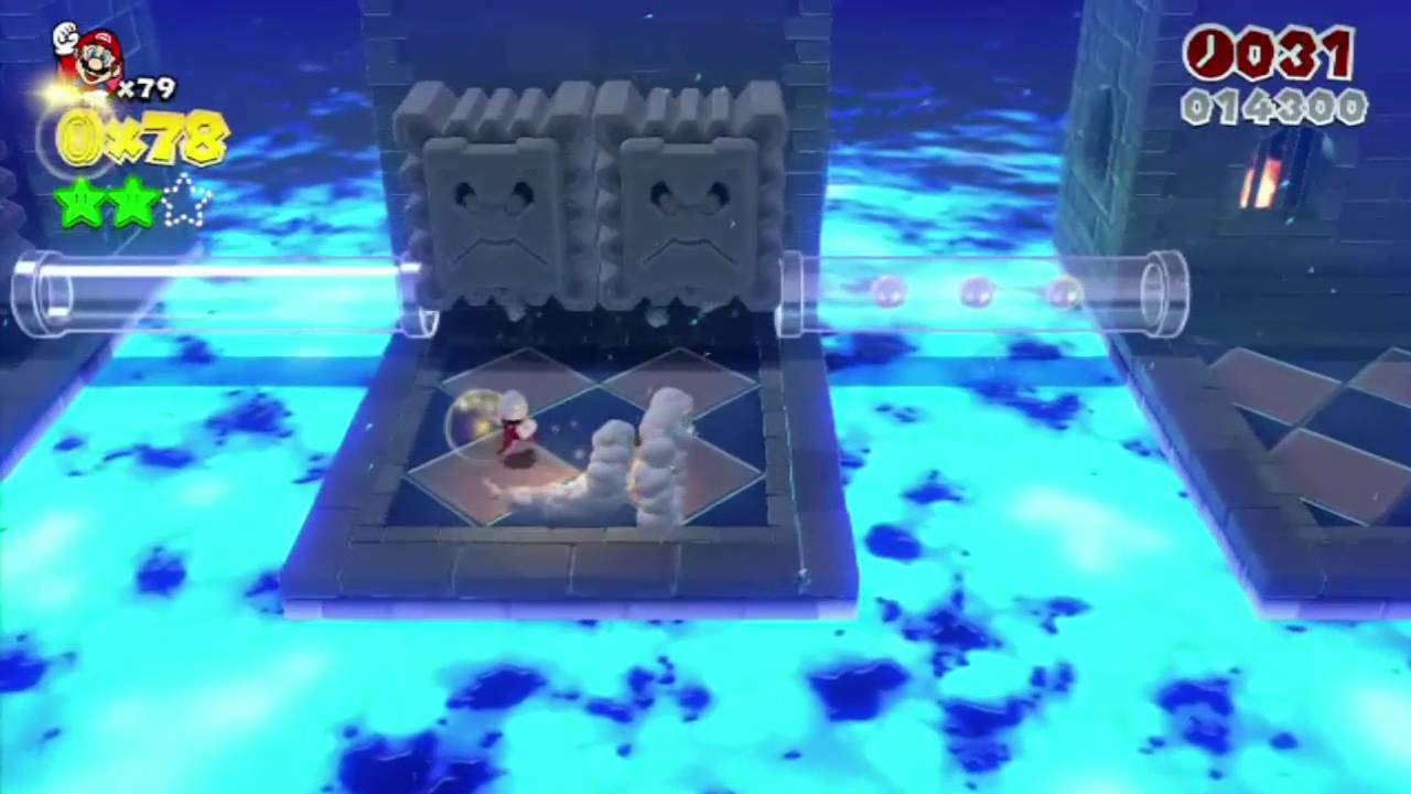 Super Mario 3D World - Blume-4 - Hektik im Fort der Feuer-Brüder