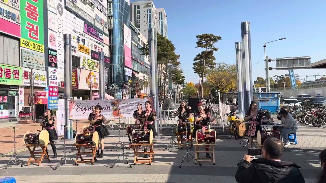 고고장구팀 레이디고고 #사랑의맘보 공연 #송가인 