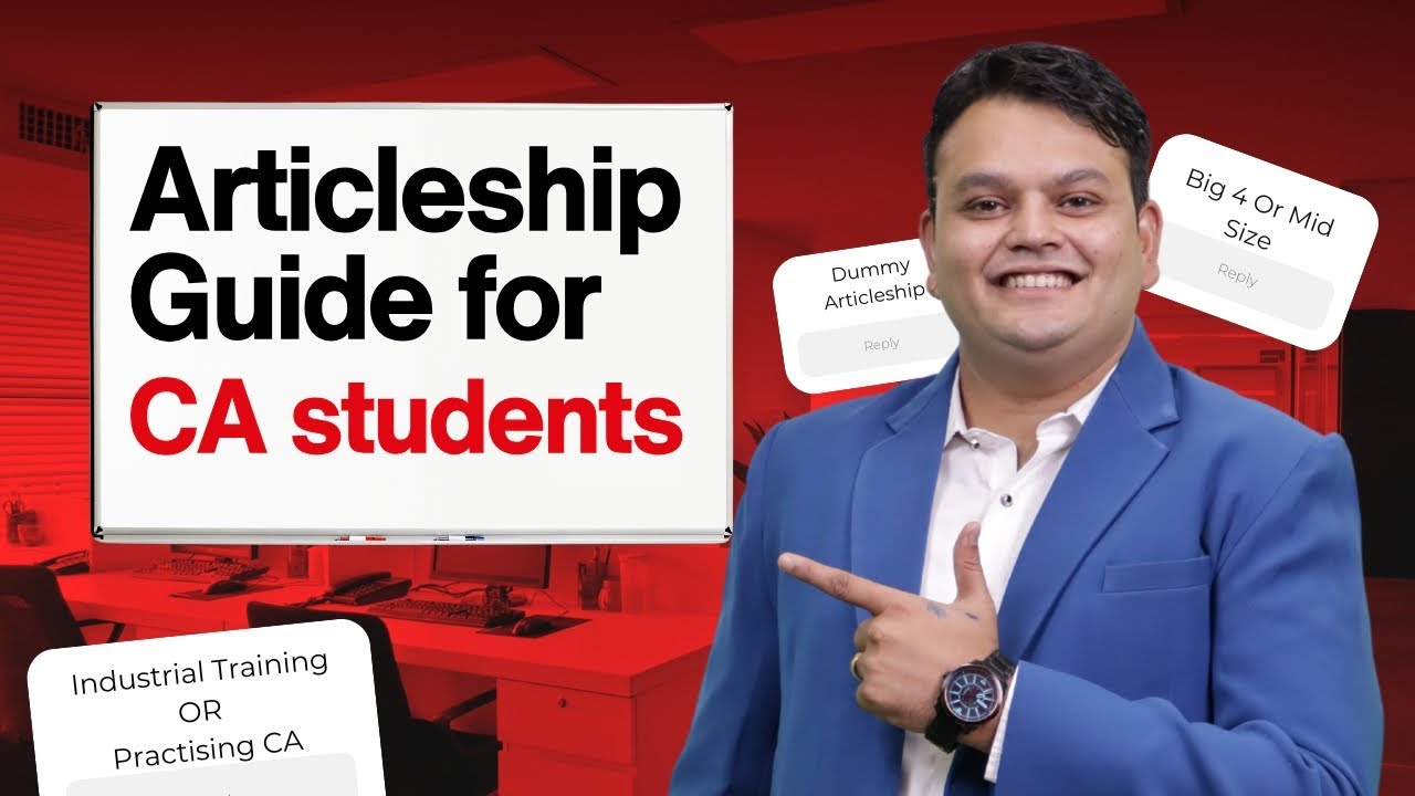 Articleship Guidance For CA Students BY CA Vijay Sarda