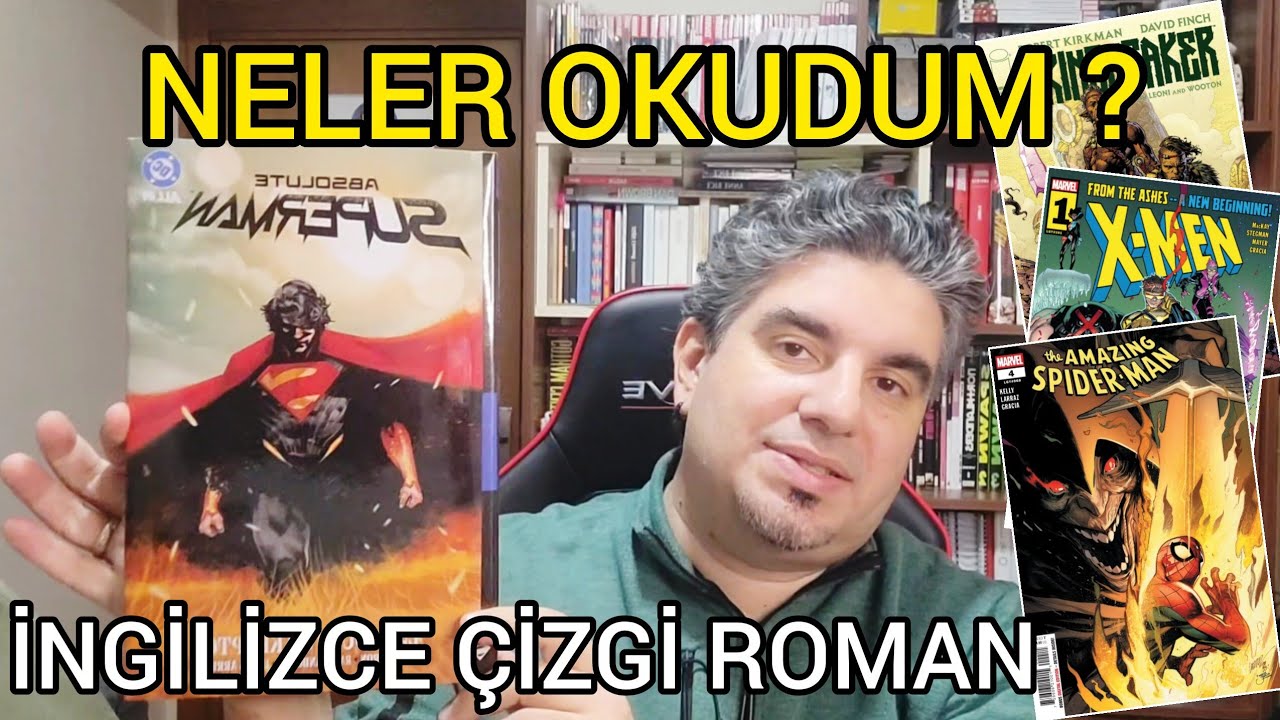 Absolute Superman, Spider-Man, X-Men, Skinbreaker | Ocak Ayı Okuduklarım | İngilizce Çizgi Romanlar