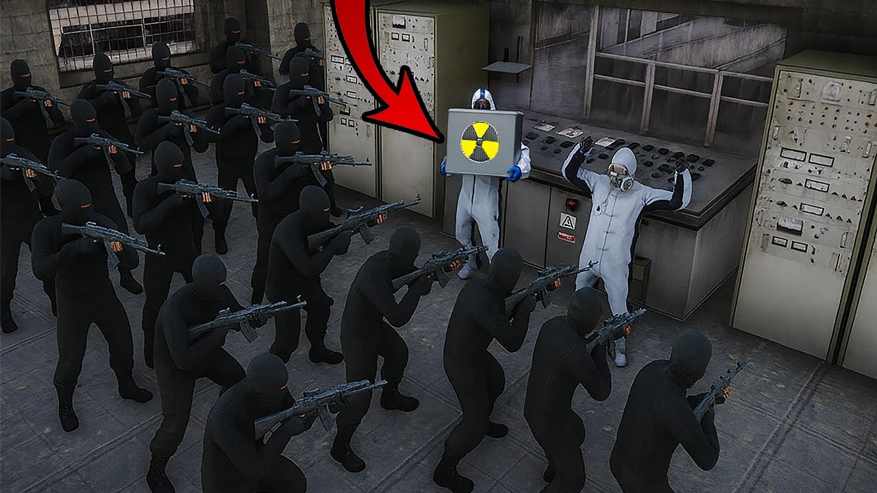 БРИГАДА ВМЕСТЕ С МАФИЕЙ ЗАХВАТИЛИ ЯДЕРНЫЙ ЕЛЕМЕНТ И ВЗЯЛИ В ЗАЛОЖНИКИ УЧЁНЫХ! GTA CRMP