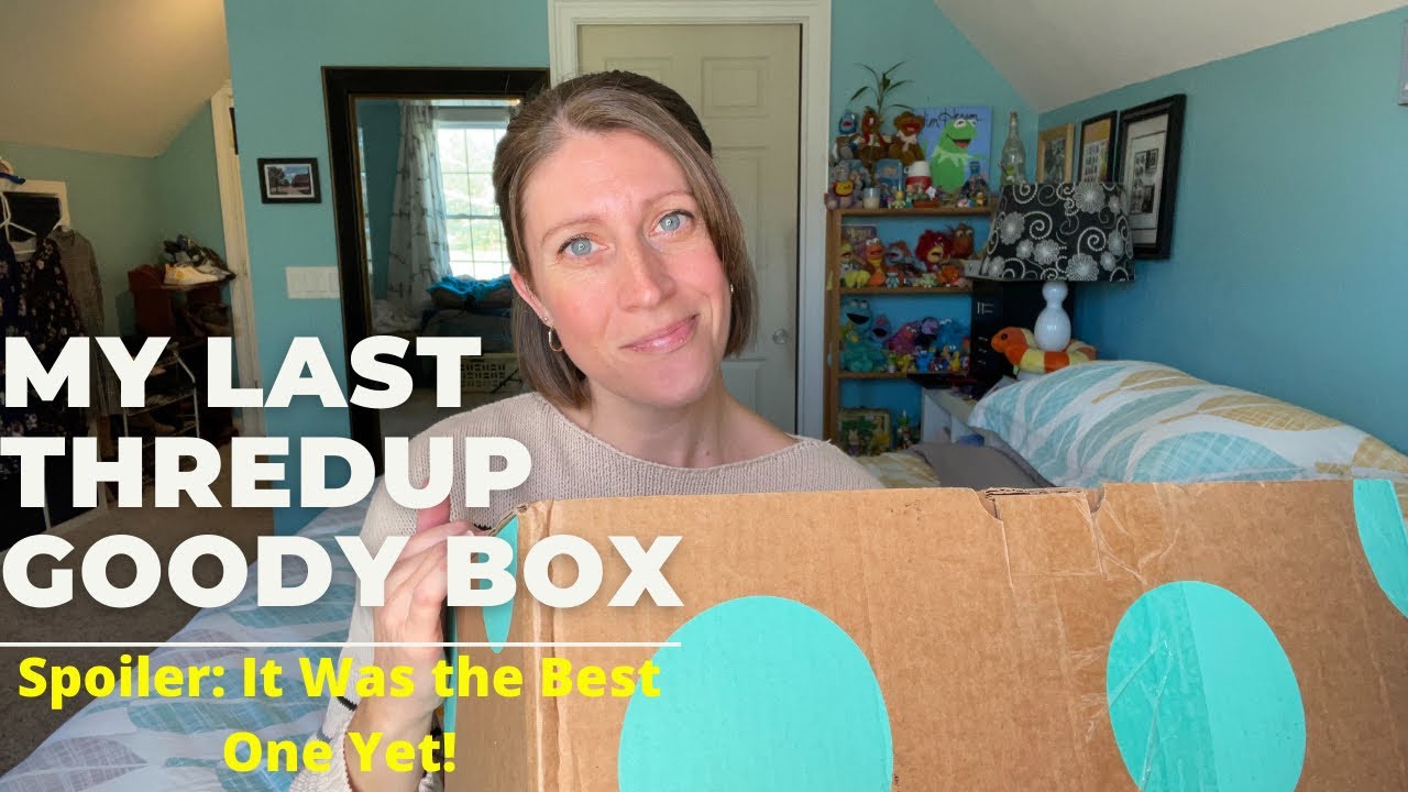 My LAST ThredUP Goody Box Was My Best One! | Unboxing & Try-On
