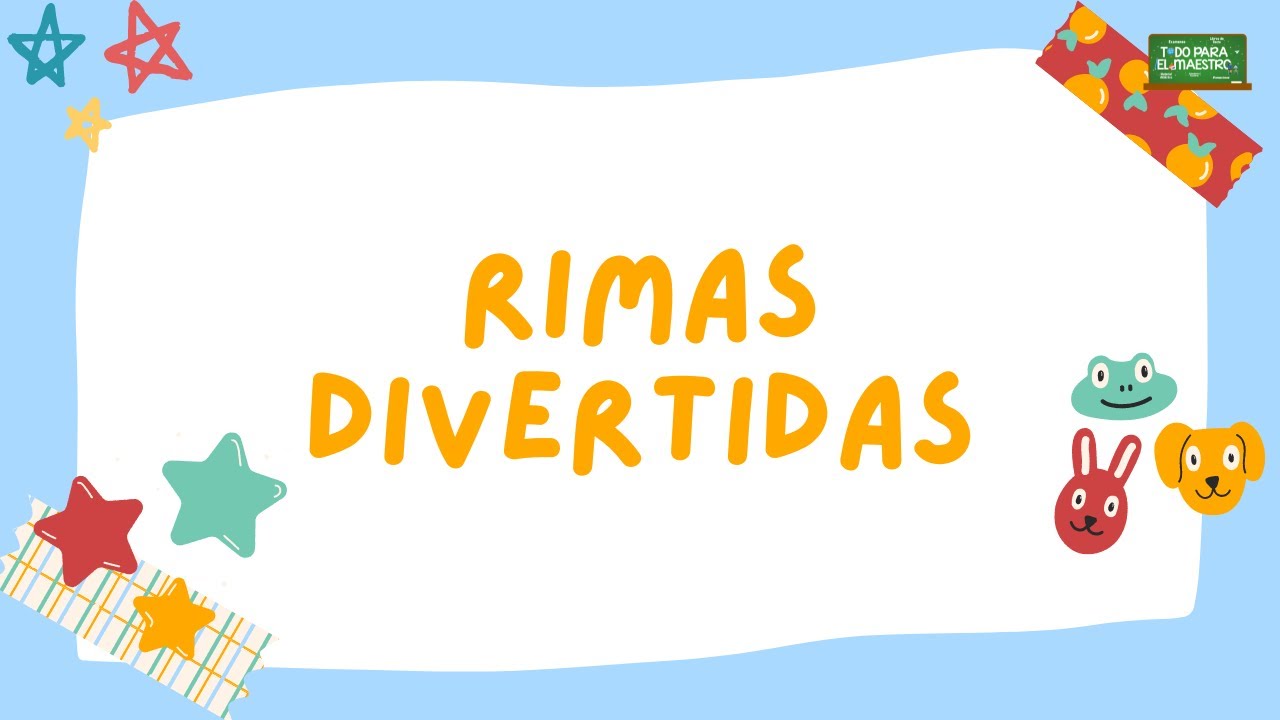 Rimas Divertidas para Ni&ntilde;os