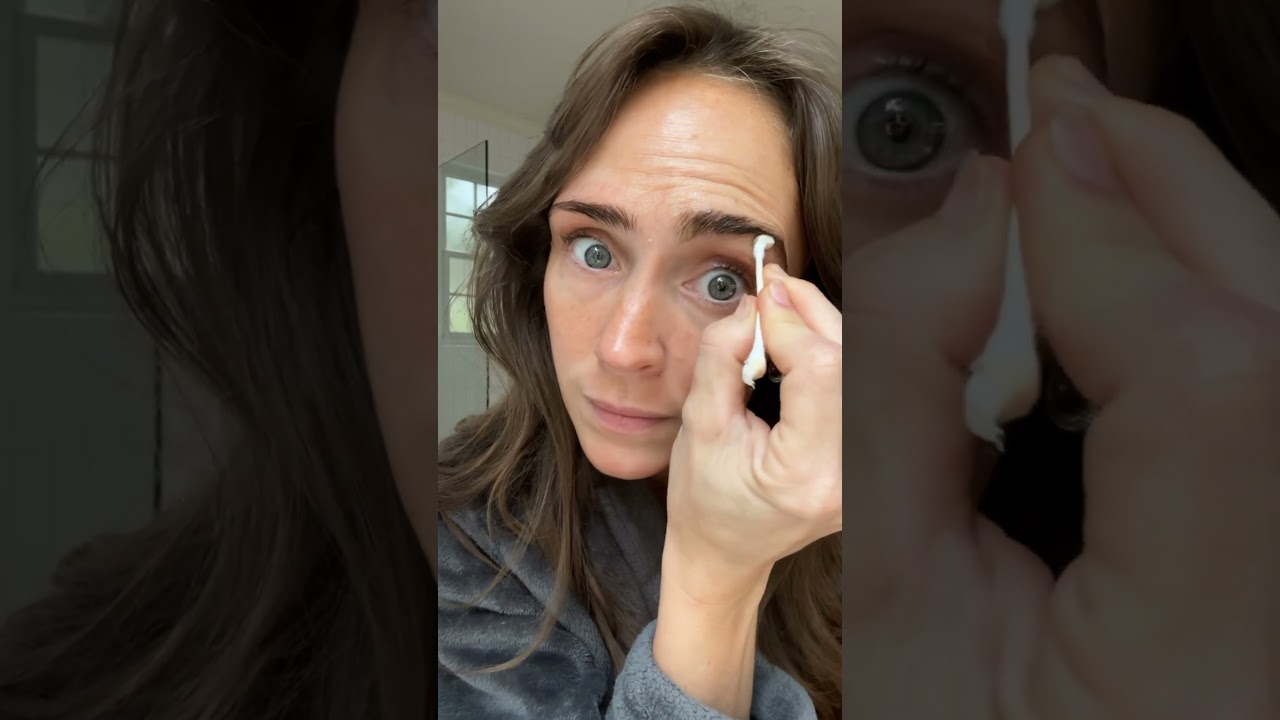 how I dye my eyebrows with just for men beard dye &mdash; I use light-medium brown color m-30.