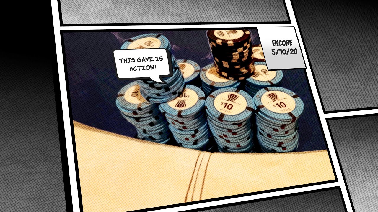 How to HANDLE being CARD DEAD in an ACTION poker game