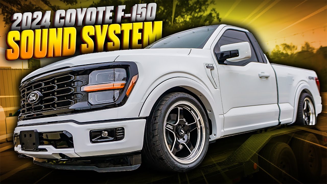 FreddyLSX 2024 F150 Gets A Full Custom Sound System!