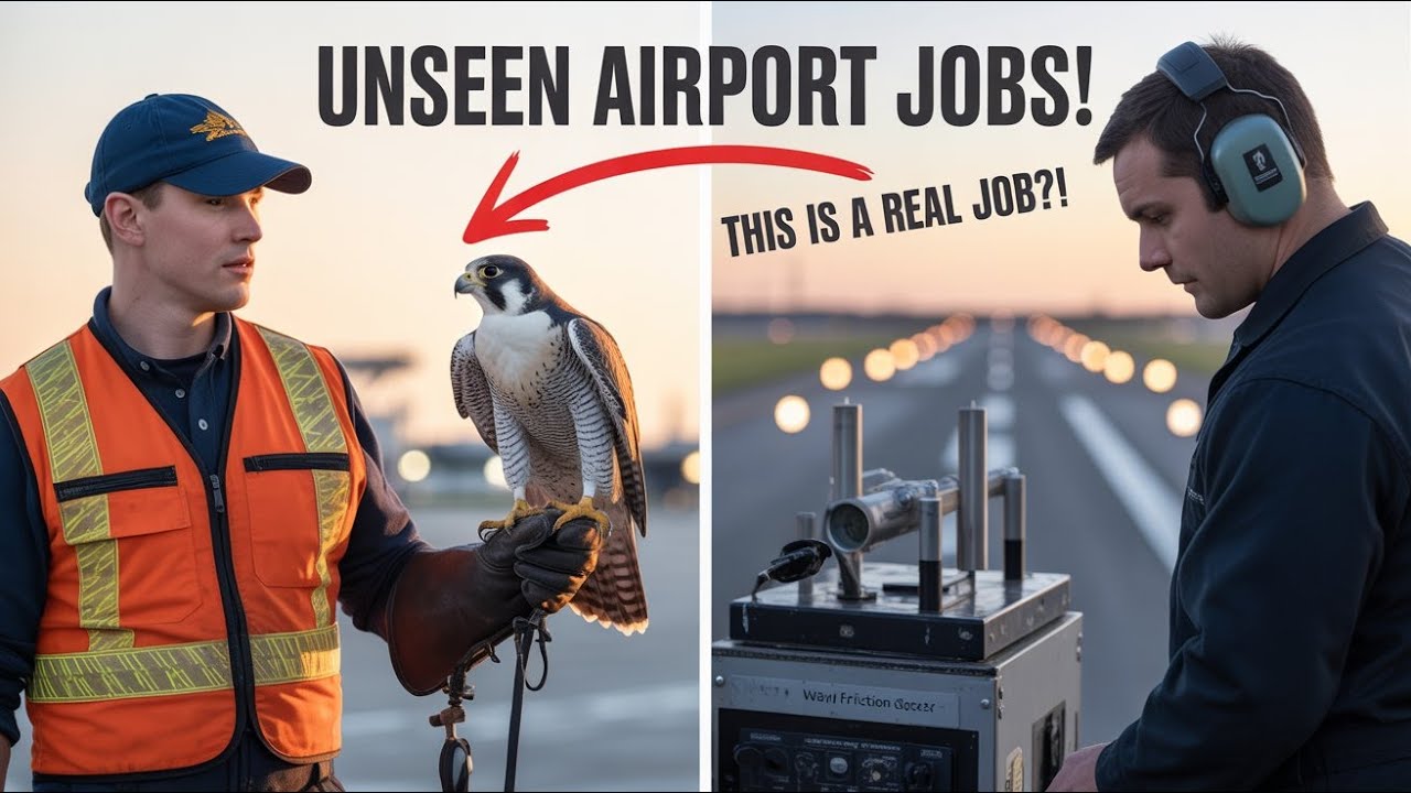 “Unseen Airport Jobs You Won’t Believe Exist! | Inside Hidden Roles That Keep Airports Running”