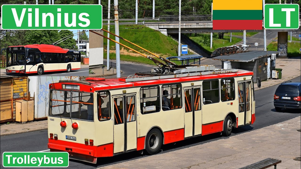 🇱🇹 VILNIUS TROLLEYBUS 2019 | Troleibusai Vilniuje