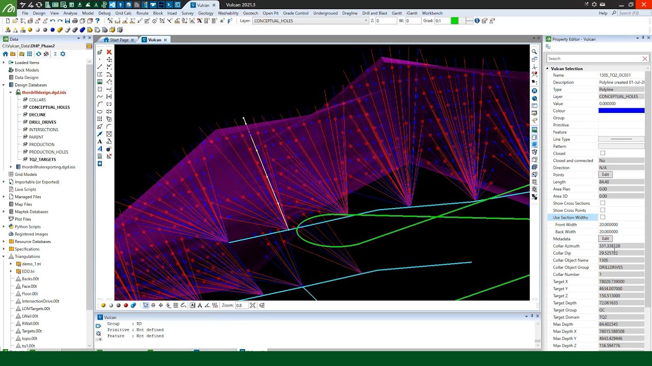 Drillhole Planning with Dan Part 3 &ndash; Life of mine conceptual drill design