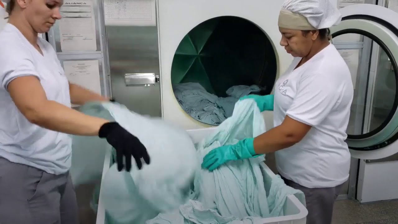 O HU-Univasf é um mundo - lavanderia hospitalar
