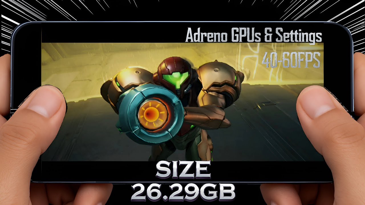 Metroid Prime 4 Beyond On Mobile - Gameplay Test (SD 7+ GEN 3 - RAM 8) + Settings Eden 0.1.0 ไทย