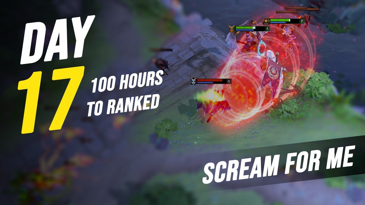 100 Hours to Ranked — Day 17 | Queen of Pain Support Gameplay