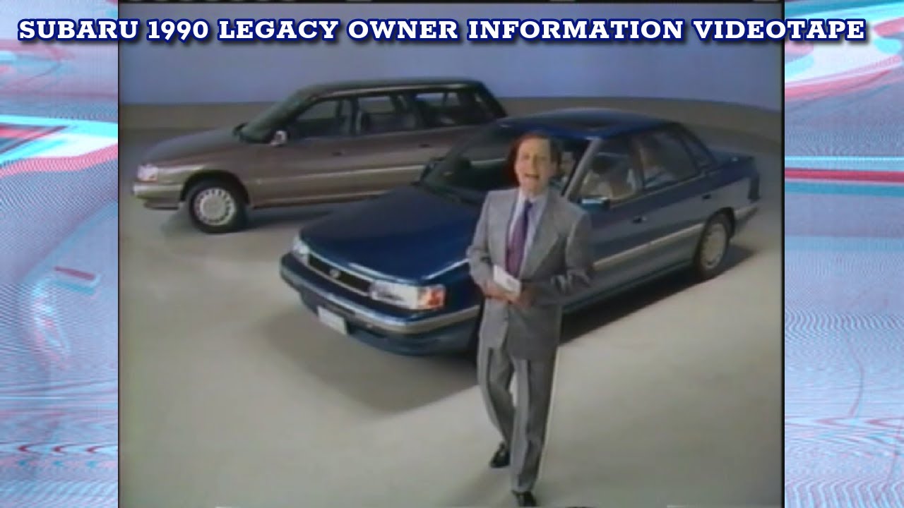 Subaru 1990 Legacy Owner Information Videotape
