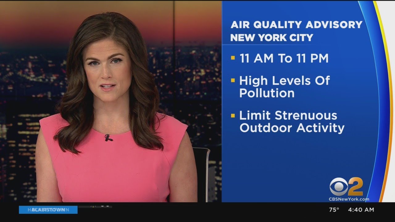 NYC Air Quality Advisory