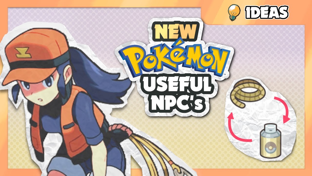 NEW Useful Pokémon NPC's | Substitube Ideas💡