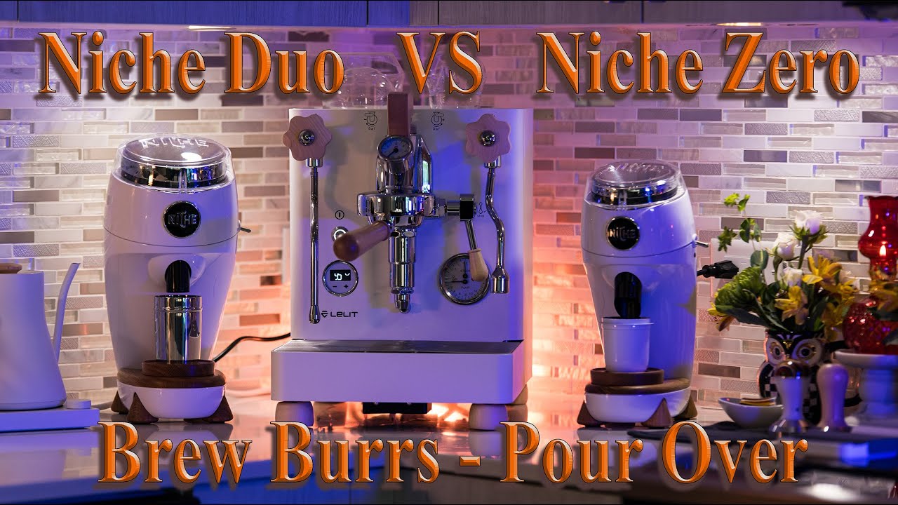 Niche Duo VS Niche Zero in Pour Over | Niche Duo Brew Burrs review