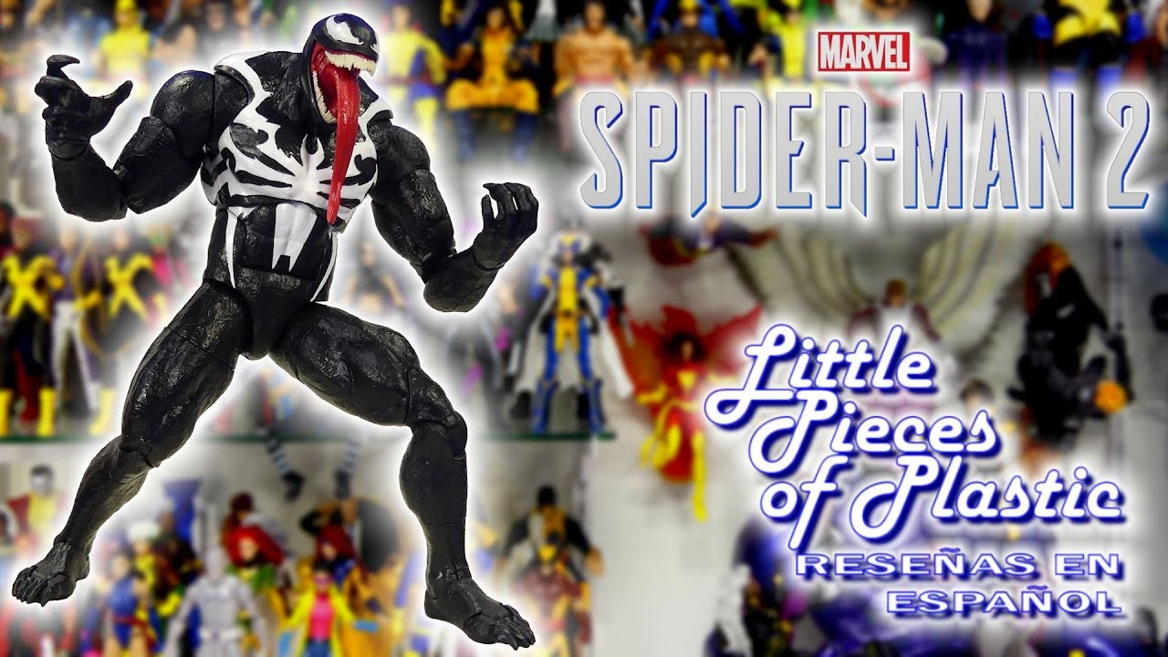 Venom Spider-Man 2 Marvel Legends Gamerverse Series Reseña Revisión Review Little Pieces Plastic
