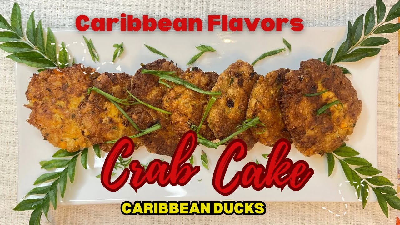 Caribbean Flavor Crab Cake