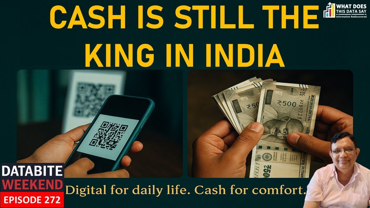 Самый большой парадокс цифровой Индии: индекс UPI растет, но вместе с ним растет и количество нал...