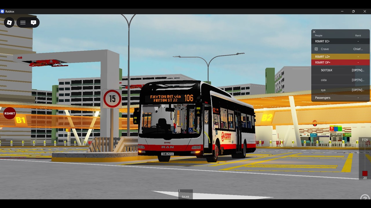 Roblox RSMRT | SMB297X MAN A22 Euro 5 batch 1 on Svc 106