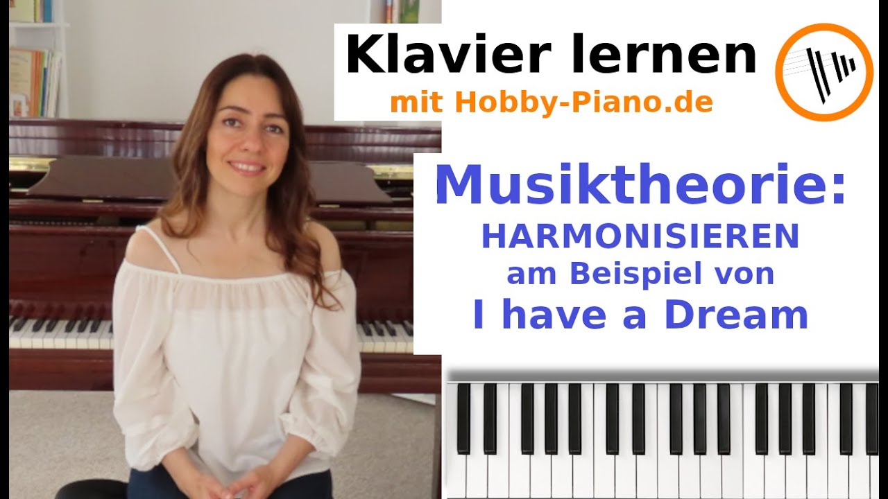 Musiktheorie - HARMONISIEREN - Klavier lernen mit Hobby-Piano