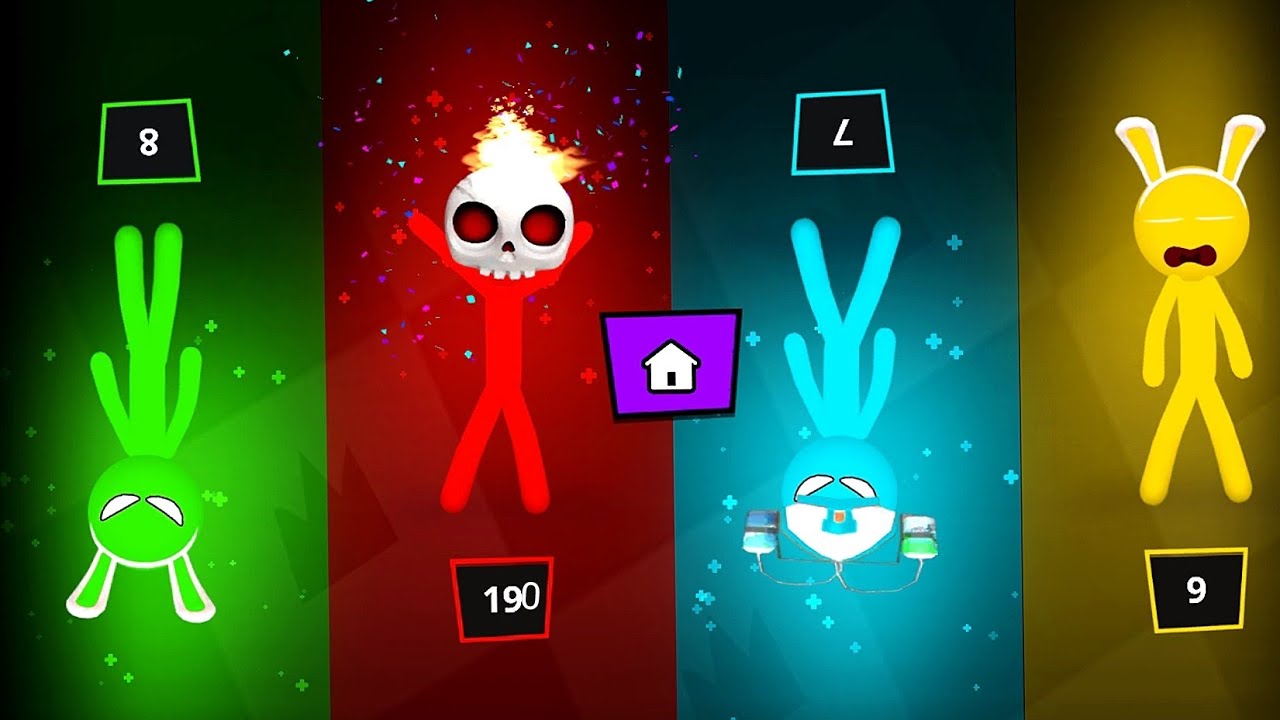Stickman Party Super Score