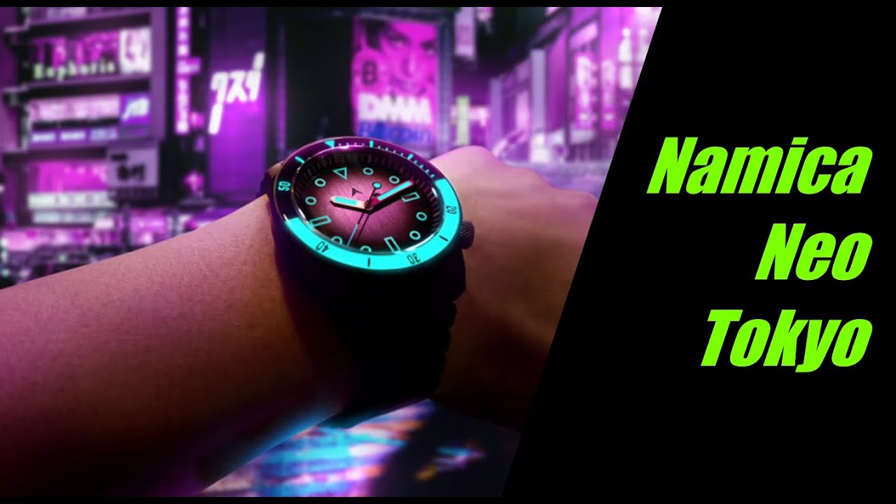 Namica Shirahama Classic & Neo Tokyo Edition - Contemporary Automatic Sapphire Dive Watch