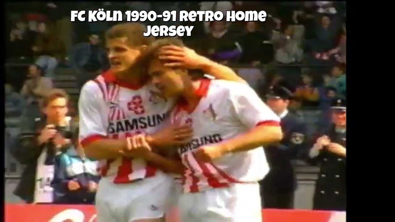 FC Köln 1990-91 RETRO Home Jersey
