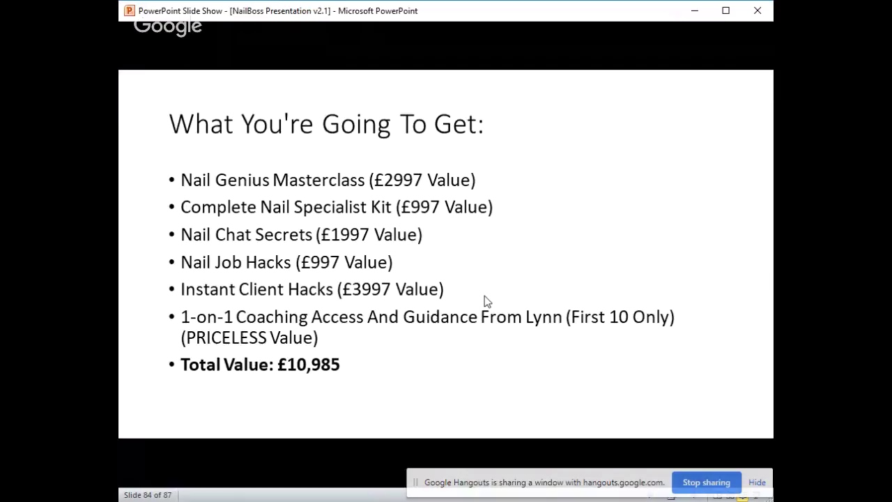 NailBoss - Webinar 2