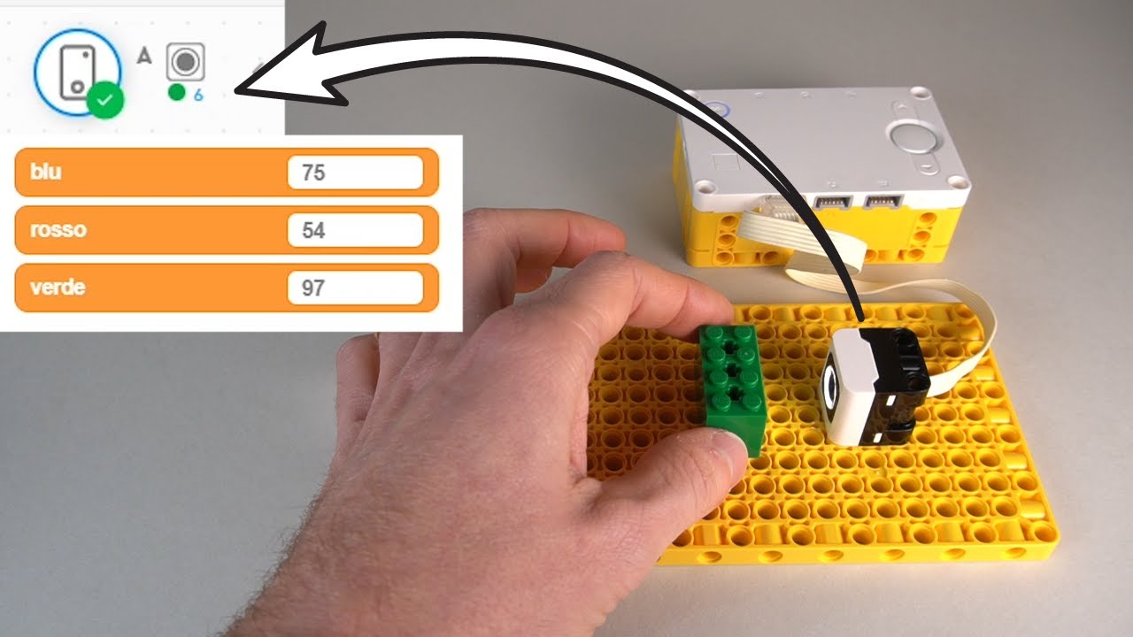 Tutti i segreti del Sensore di Colore LEGO SPIKE Prime - Tutorial