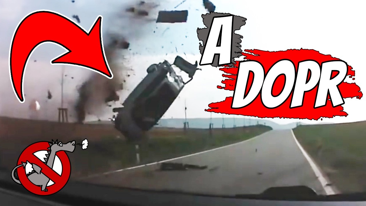Řetězová nehoda, toto se kamionům fakt nepovedlo, zaskočil i Policii a brutální crash - Dashcam 137