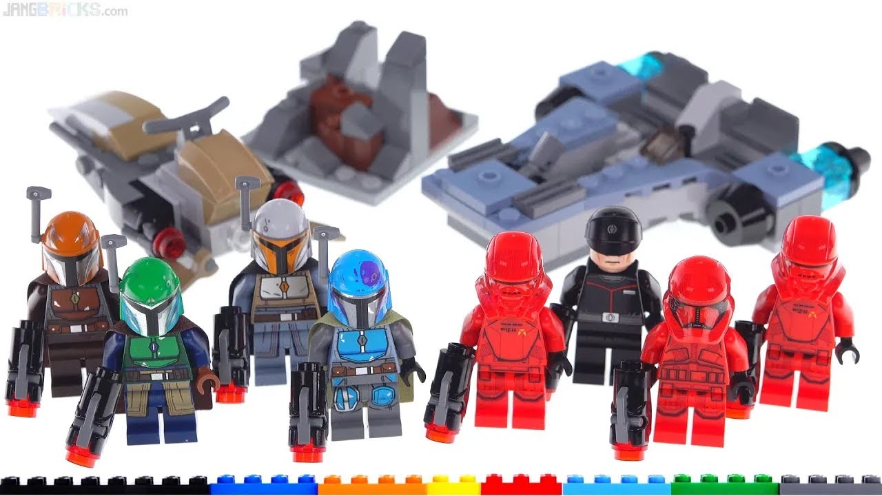 🔄 LEGO Star Wars 2020 Mandalorian & Sith Trooper Battle packs reviewed! 75266 + 75267 re upload