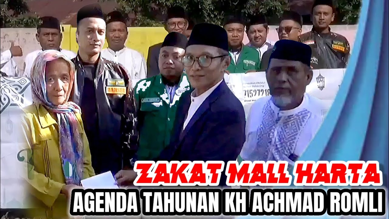 Zakat Maal (Harta) Agenda Rutin Keluarga KH Ach Romli Tiap Tahun (@CB TV NEWS INDONESIA PRO)