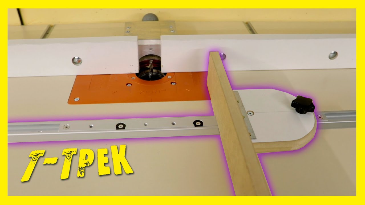 ✔️Доработка фрезерного стола. Т-трек.