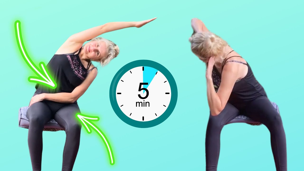 Упражнения для ног и пресса сидя! Новые методы и секреты. FITNESS50PLUS