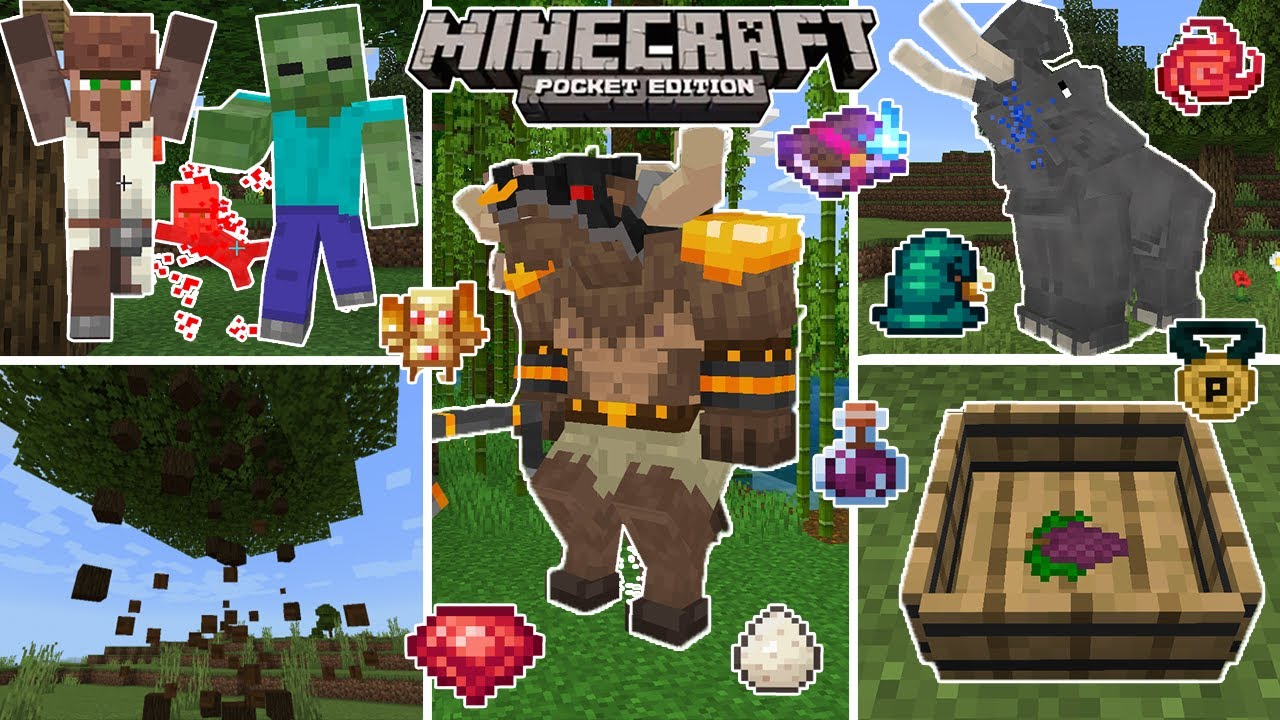 😱TOP 10 MODS/ADDONS SURVIVAL para MINECRAFT PE 1.18 a 1.18.2🙀