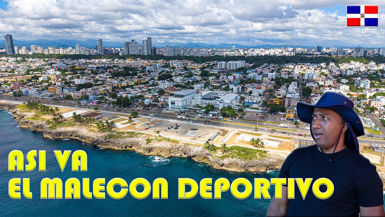 Avances del Paseo Malecón Deportivo 🚧 | Así Va el Nuevo Malecón de Santo Domingo
