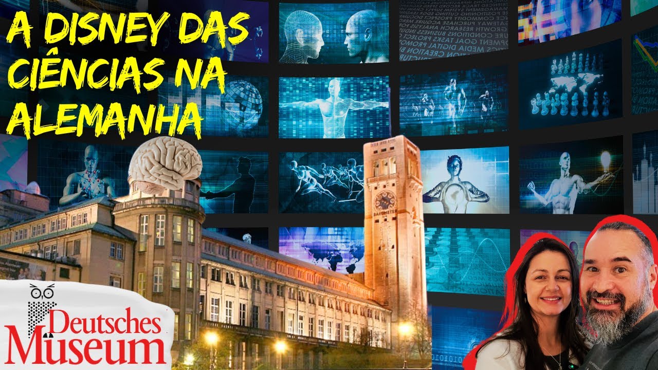 🔭 ESTE MUSEU NA ALEMANHA VAI EXPLODIR SUA CABEÇA - DEUTSCHES MUSEUM EM MUNIQUE