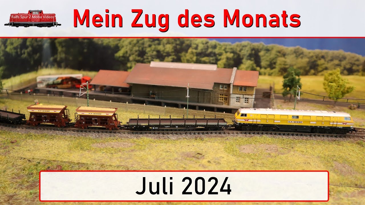 Mein Lieblingszug im Juli 2024 (Spur Z / Z Scale)